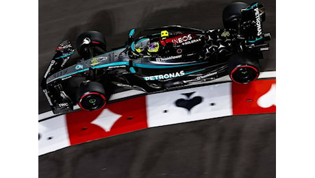 F.1, GP Las Vegas - Hamilton il più veloce nelle prove libere