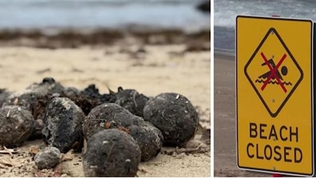 Spiagge chiuse in Australia, è allarme tar balls