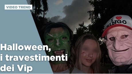 Halloween 2024, i travestimenti dei Vip