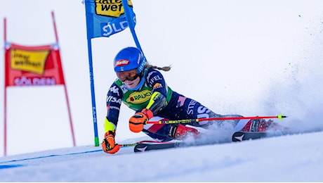 Senza Lara è Shiffrin a comandare al momento a Sölden