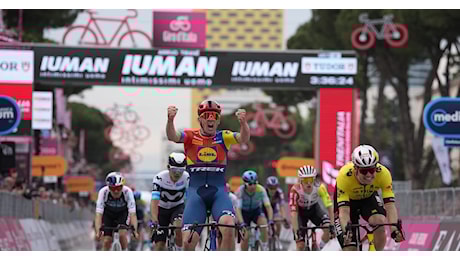 Giro d'Italia 2025: tutti i risultati delle tappe e la classifica generale
