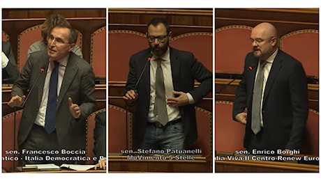 Manovra, protesta delle opposizioni in Senato: “Parlamento mortificato e umiliato. Basta col monocameralismo di fatto”