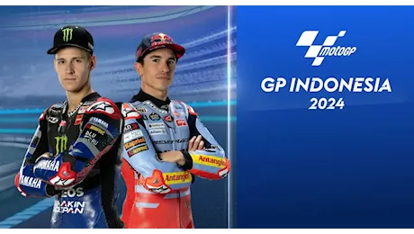 MotoGP 2024, diretta esclusiva Gran Premio Indonesia Sky Sport, NOW. Sprint Live su TV8