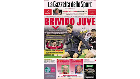 Rassegna stampa – Pari col brivido per la Juve: un punto nonostante gli infortuni