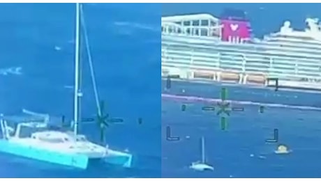 La nave della Disney salva quattro persone in un catamarano in difficoltà alle Bermuda