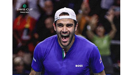 Le prime parole di Matteo Berrettini dopo la vittoria in finale di Coppa Davis