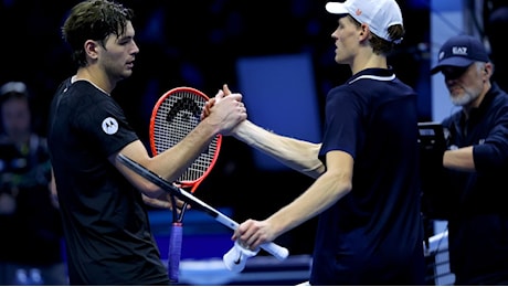 Atp Finals, la finale Sinner-Fritz LIVE