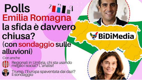 POLLS - Regionali in Emilia-Romagna, è davvero partita chiusa?