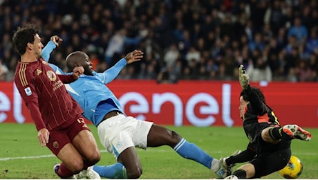 Napoli-Roma 1-0, decide il gol di Lukaku: Conte torna primo in classifica