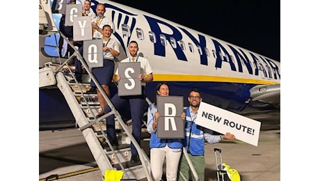 Da Orio a Salerno: Ryanair inaugura la nuova tratta verso la Campania