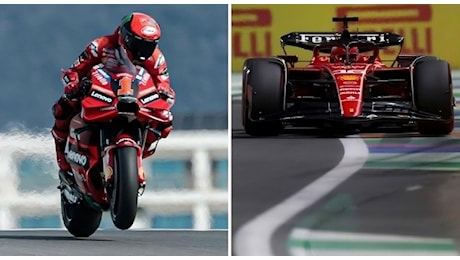 Bagnaia e Ferrari, le Rosse sognano la rimonta. Dalla F1 alla MotoGp è in atto un finale di stagione emozionante