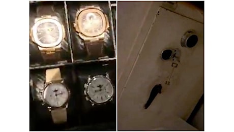 Nel caveau segreto il tesoro del genero del boss Bosti: orologi, soldi e diamanti per 5 milioni di euro