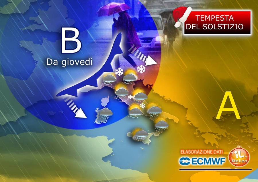 Meteo: è In Arrivo La Tempesta Del Solstizio, Sarà Una Burrasca Con ...