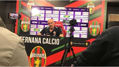 Ternana-Ascoli 3-1, Di Carlo: “Il primo gol di Cianci era in fuorigioco”