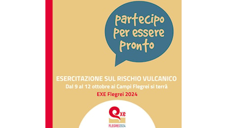 Esercitazione Campi Flegrei, Ciciliano: “le sfasature del sistema saranno corrette”