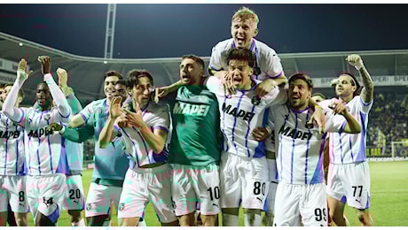 Serie B, festa Sassuolo per la promozione. Pisa pronto a seguirlo in A