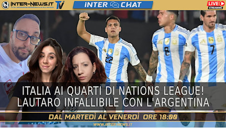 Italia ai quarti. Lautaro Martinez garanzia con l’Argentina! | Inter Chat Live