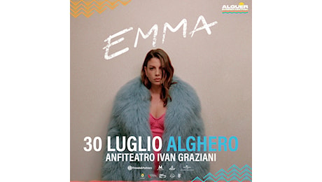 Domani sera Emma all’Alguer Summer Festival