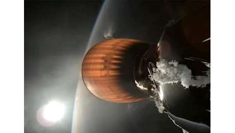 Un razzo di SpaceX ha avuto un raro incidente in orbita