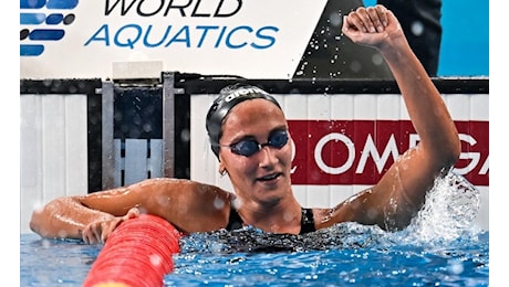 Parigi 2024, nuoto: Quadarella in finale nei 1500 sl, eliminata la 4×200 sl uomini
