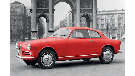 La formidabile Alfa Romeo Giulietta Sprint e Carlo Chiti omaggiati da ASI a MIlano AutoClassica 2024