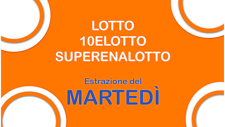 Estrazioni Lotto, Superenalotto e 10eLotto di oggi martedì 19 novembre 2024: i numeri ritardatari e il jackpot