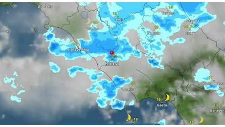 Temporale a Roma, scatta l'allerta meteo nel Lazio: dove e quando piove, le previsioni