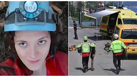 Ottavia Piana, speleologa intrappolata in una grotta: l'anno scorso fu salvata nello stesso luogo. «Si trova a 4 ore dalla zona d'uscita»