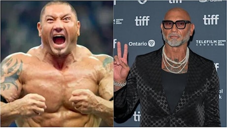 L'incredibile trasformazione fisica di Batista: da wrestler a star del cinema