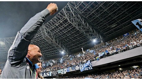 Napoli, doppia festa: domenica in tribuna ci sarà anche Spalletti