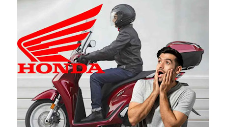 SH è già il passato, Honda punta tutto sul nuovo scooter: conquisterà tutti