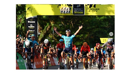 CRITERIUM SINGAPORE. CAVENDISH CHIUDE IN TRIONFO LA SUA SPLENDIDA CARRIERA