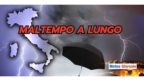 Meteo Italia: maltempo a lungo, nessuna via d’uscita