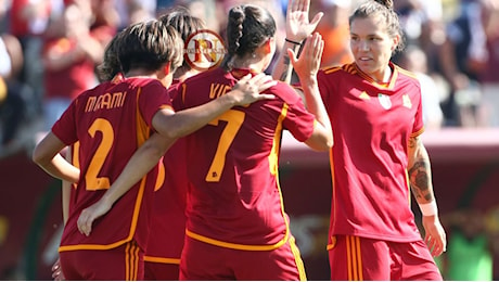 Women’s Champions League, Galatasaray-Roma 1-6: giallorosse straripanti in Turchia, punteggio pieno nel girone