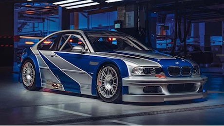 BMW ha costruito la M3 GTR di Need For Speed Most Wanted