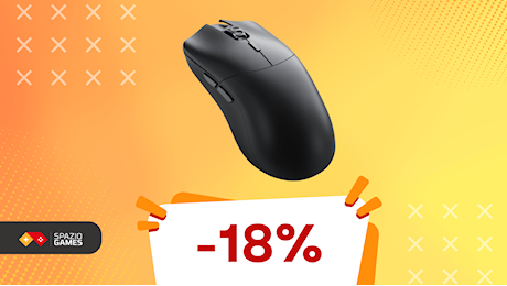 Elegante, veloce e preciso: questo mouse di Glorious Gaming oggi è SCONTATO del 18%!