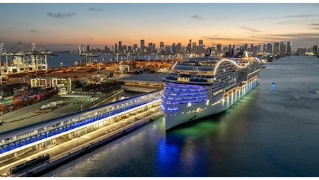 Msc World America, la nuova ammiraglia battezzata a Miami dalle stelle del cinema Usa