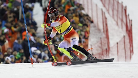 Nello slalom di Madonna di Campiglio Meillard battuto solo da Popov