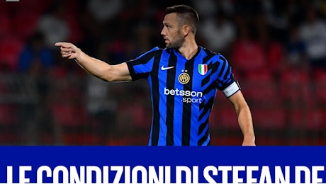 Inter, infortunio De Vrij: risentimento muscolare al bicipite femorale