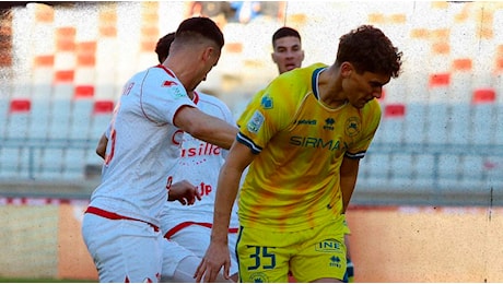 Bari-Cittadella 3-2, granata dai due volti con primo tempo da incubo: Dal Canto ko al San Nicola