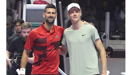 Sinner Djokovic al Six Kings Slam 2024, gli highlights del match. Video