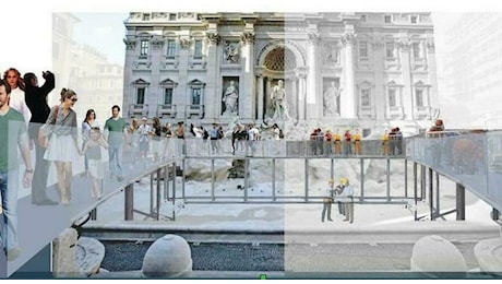 Lavori a Fontana di Trevi: quanto durano, cosa cambia e quando sarà aperta la passerella