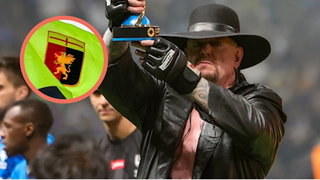 The Undertaker con la maglia del Genoa: perché l'ex wrestler compare nei post social del 'Grifone'