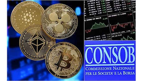 Sempre più criptovalute e investimenti sostenibili nel portafoglio degli italiani: lo studio Consob