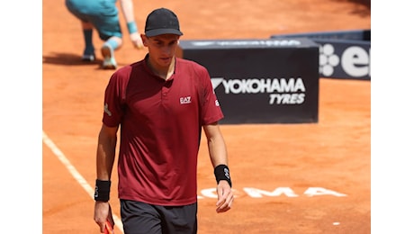 ATP Roma: Matteo Arnaldi non c’è, Bautista Agut ne approfitta e va al secondo turno
