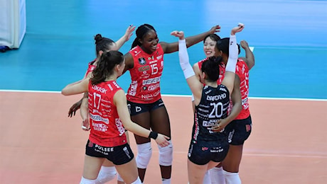 Pallavolo Champions F – E’ stata sufficiente la Conegliano B per battere il Mladost Zagabria