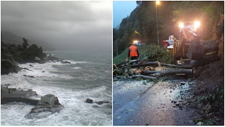 Maltempo, tempesta di vento sulla Liguria con raffiche a 140 km/h e torrenti ancora in piena