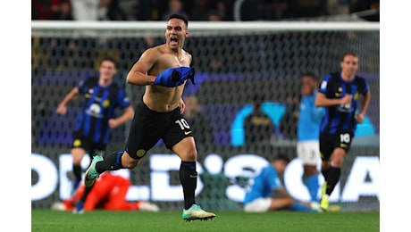 Lautaro Martinez decisivo un anno fa in Supercoppa! Ora continuità