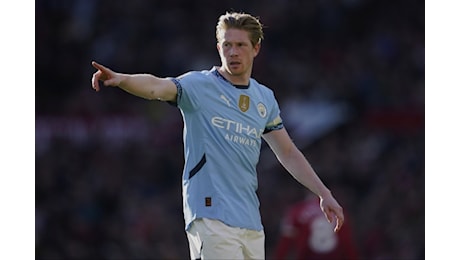 ULTIM’ORA – Clamoroso da Sky: “Tentativo Napoli per De Bruyne”, i dettagli