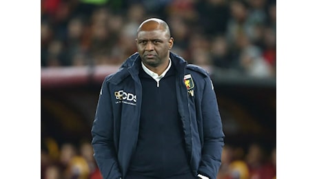 Genoa, Vieira: “Il futuro è sempre difficile nel calcio ma non ho mai parlato con altri club”